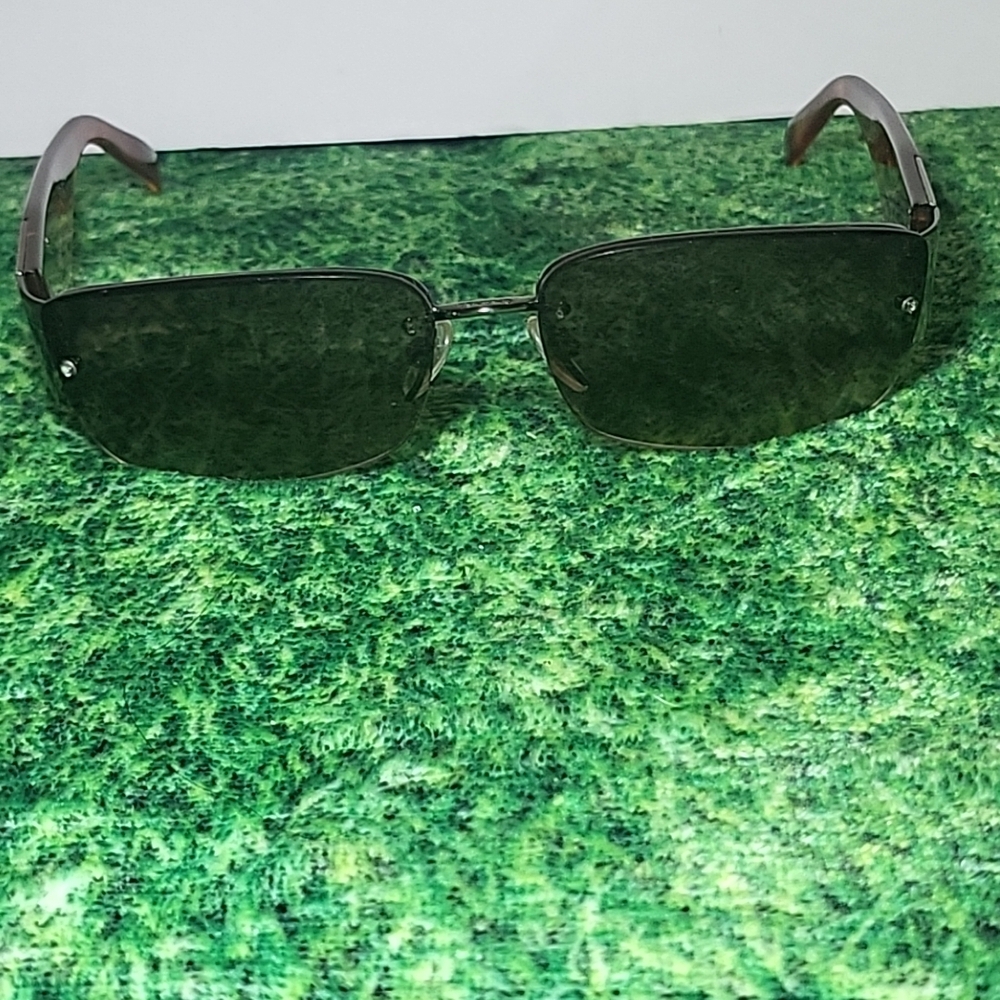 CHANEL Black and Silver Embellished Sunglasses - Picture 3 of 9